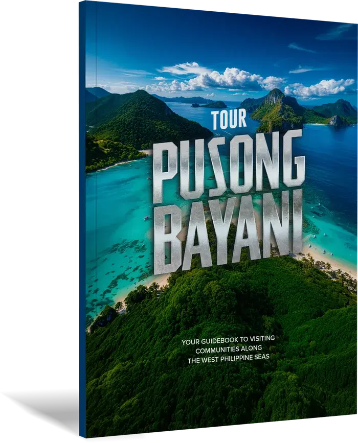 Tour Pusong Bayani: pabalat ng WPS travel guide